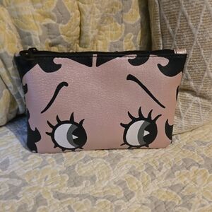 Betty Boop Pink and Black Women's Bag